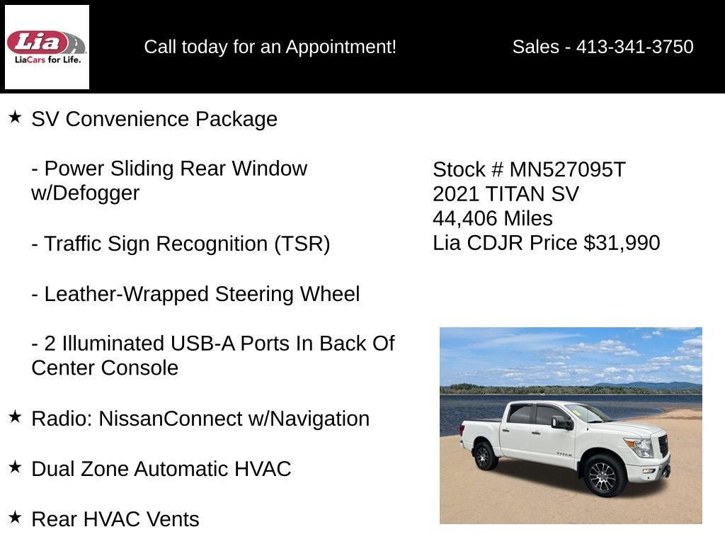 2021 Nissan Titan SV