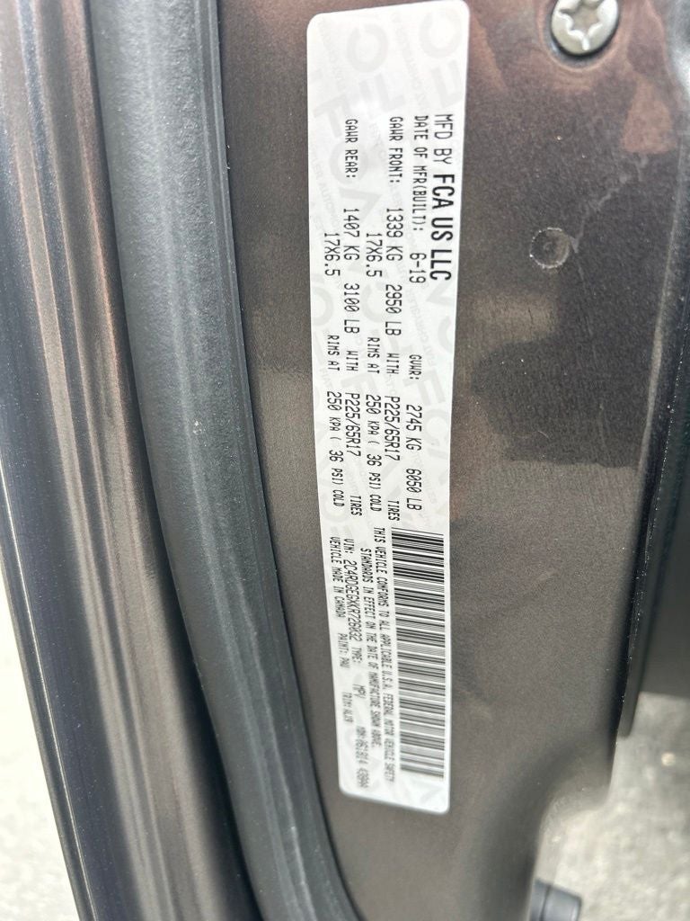 2019 Dodge Grand Caravan GT