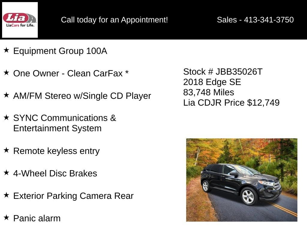2018 Ford Edge SE