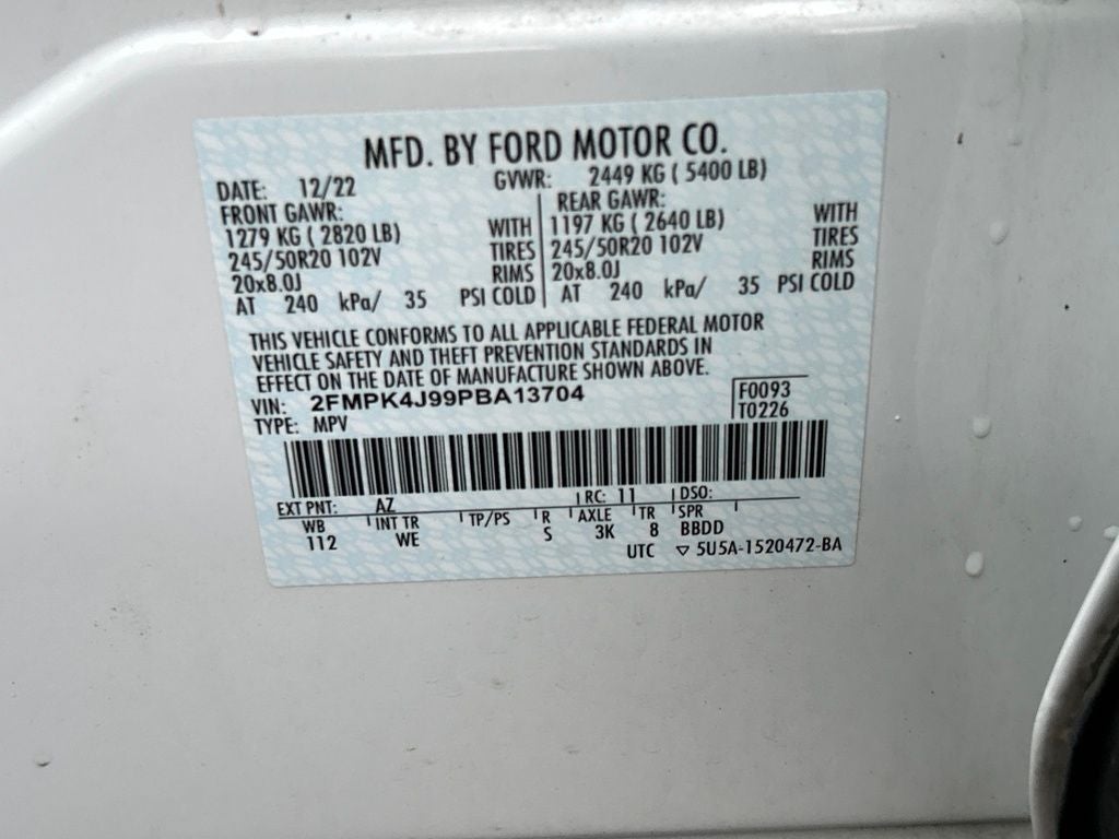 2023 Ford Edge ST Line