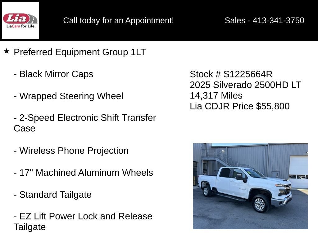 2025 Chevrolet Silverado 2500HD LT