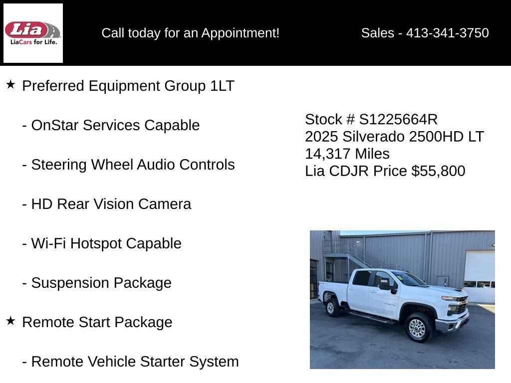 2025 Chevrolet Silverado 2500HD LT