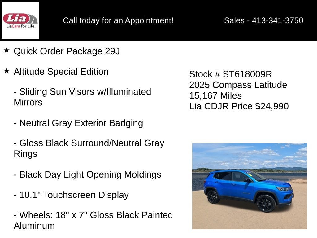 2025 Jeep Compass Latitude