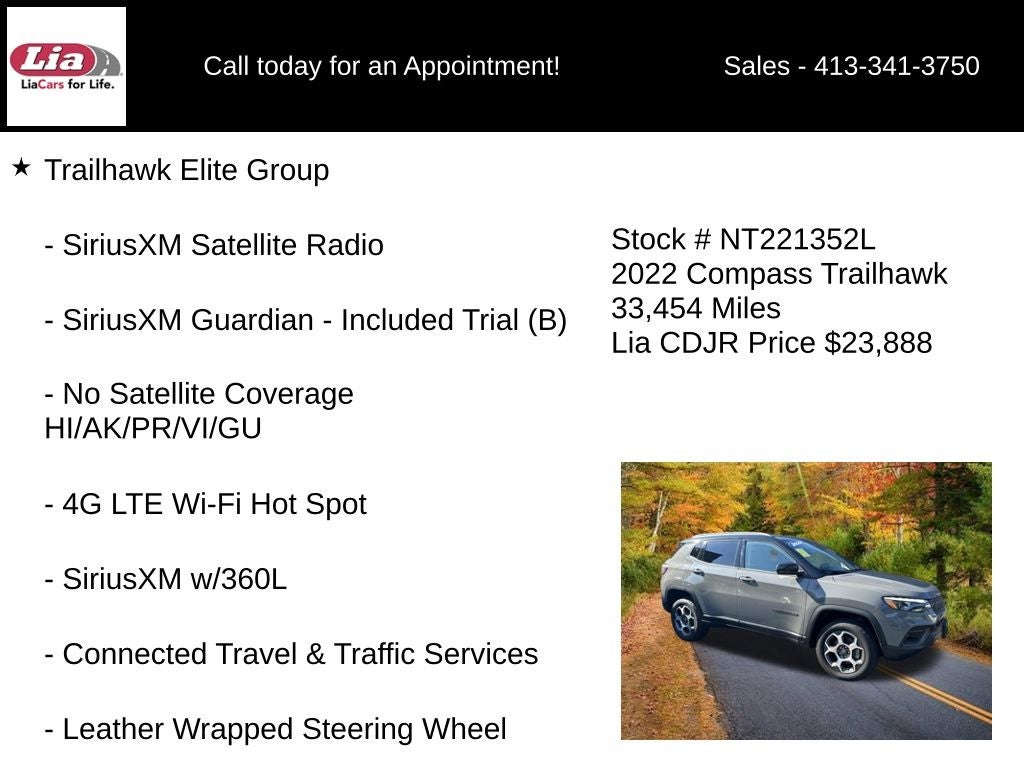 2022 Jeep Compass Trailhawk
