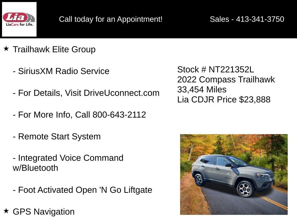 2022 Jeep Compass Trailhawk
