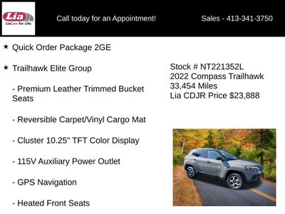 2022 Jeep Compass Trailhawk