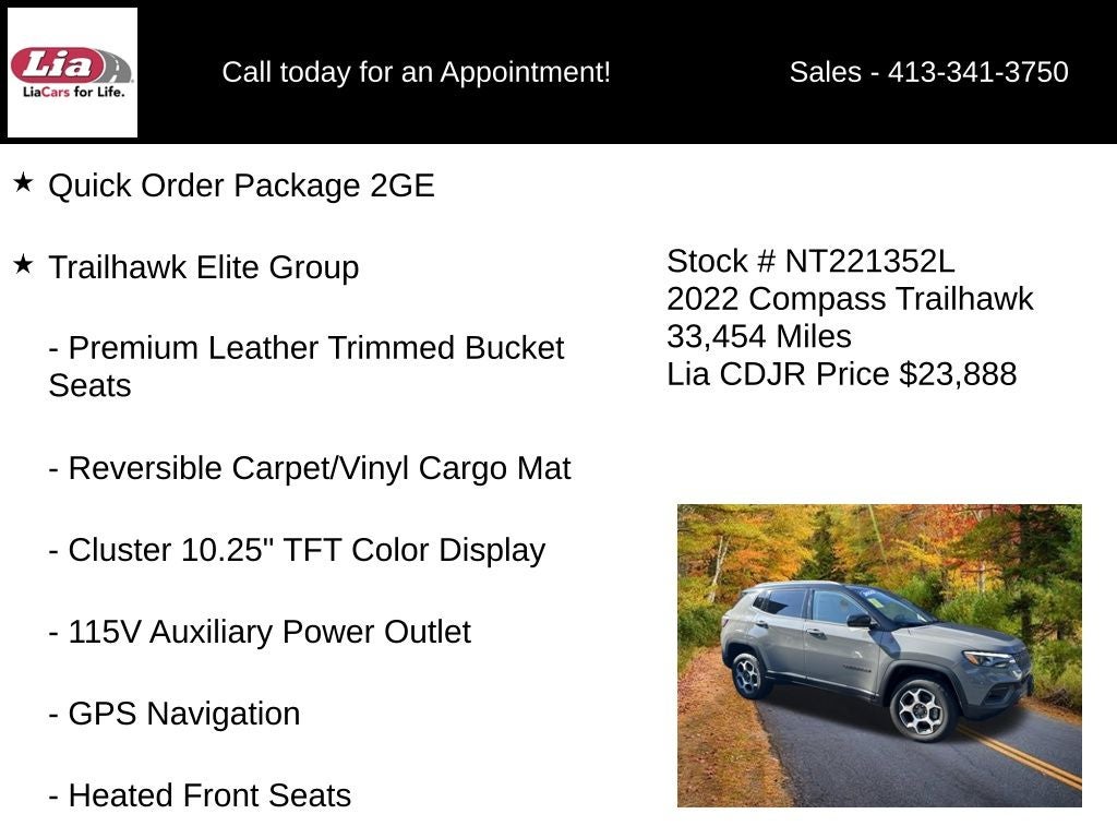 2022 Jeep Compass Trailhawk