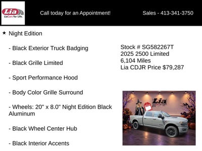 2025 RAM 2500 Limited
