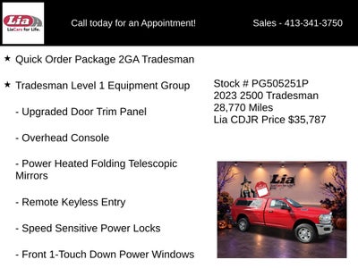 2023 RAM 2500 Tradesman