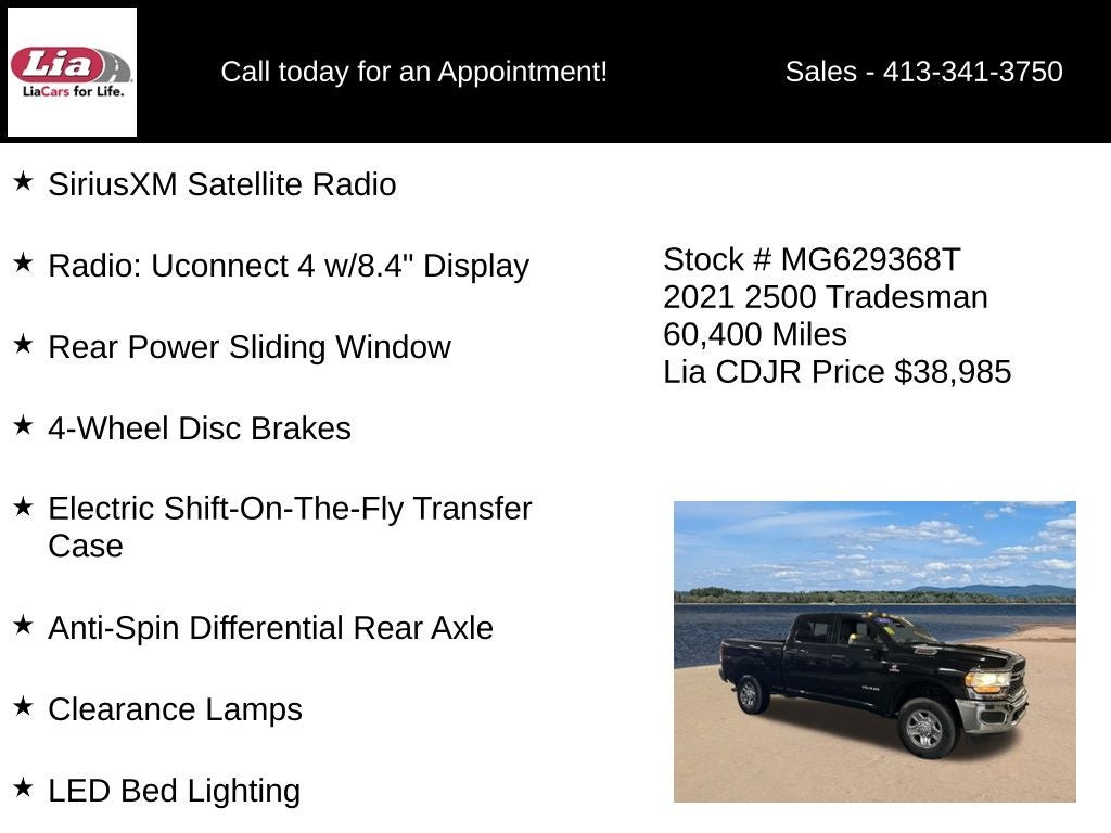 2021 RAM 2500 Tradesman