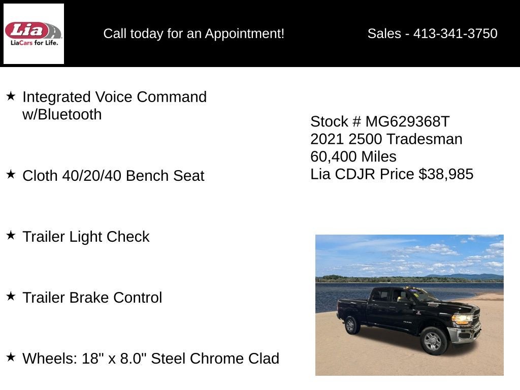 2021 RAM 2500 Tradesman
