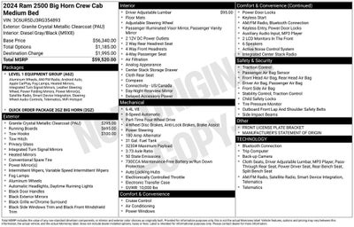 2024 RAM 2500 Big Horn