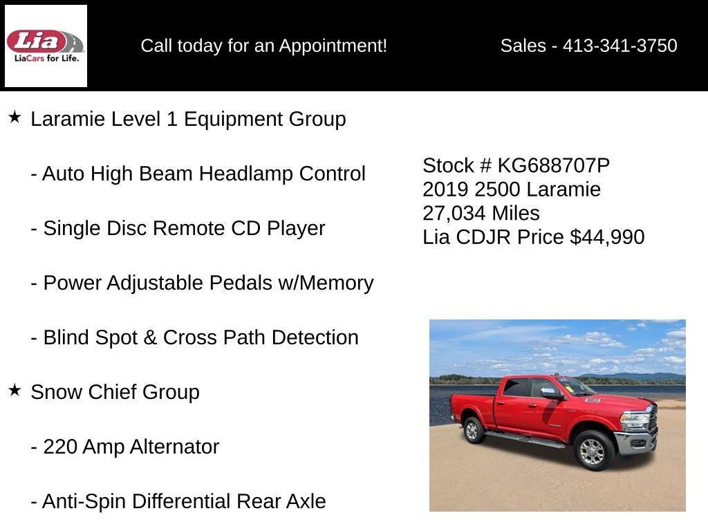 2019 RAM 2500 Laramie