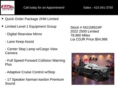 2022 RAM 2500 Limited