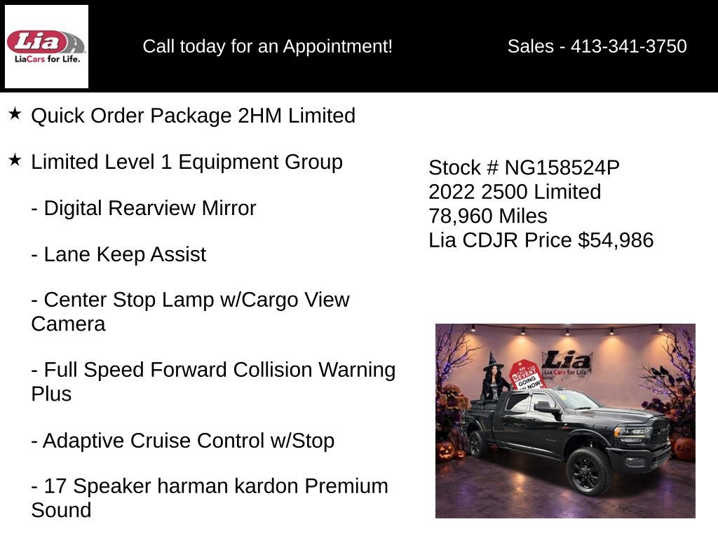 2022 RAM 2500 Limited
