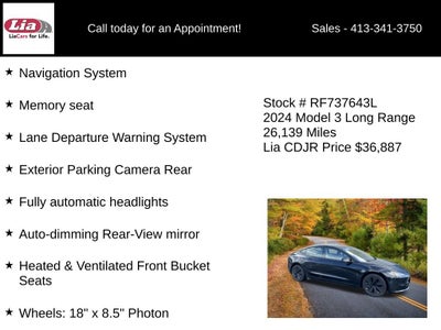 2024 Tesla Model 3 Long Range