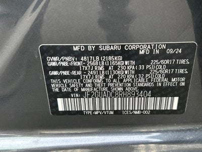 2024 Subaru Crosstrek Premium