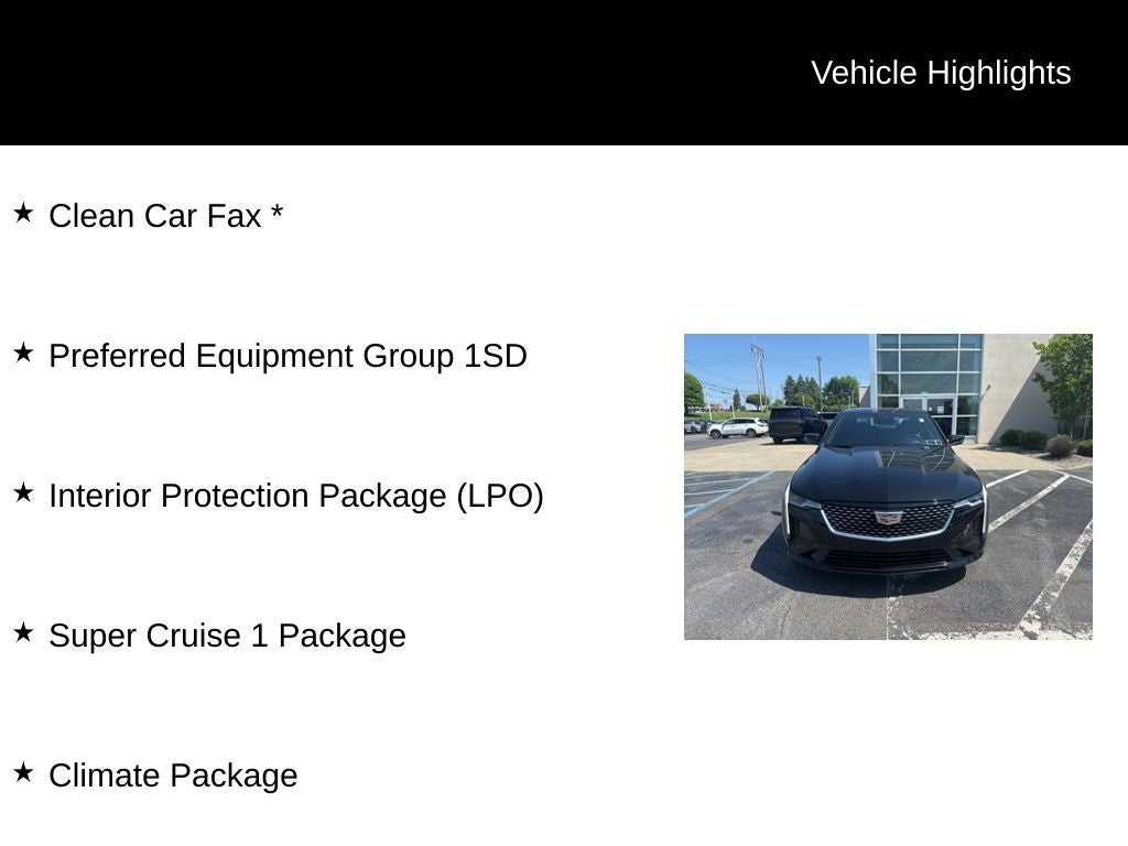 2023 Cadillac CT4 Premium Luxury