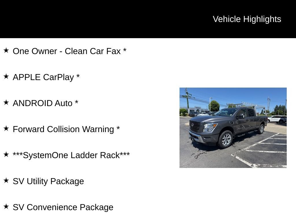 2024 Nissan Titan XD SV