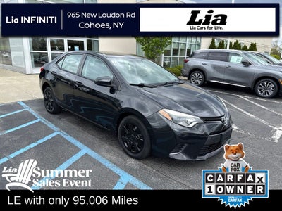 2015 Toyota Corolla LE