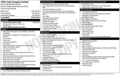 2025 Jeep Compass Limited