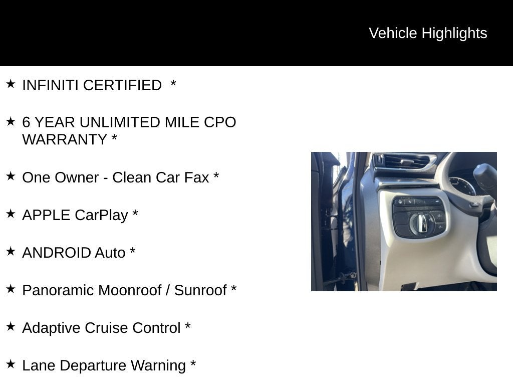 2023 INFINITI QX50 LUXE ***CERTIFIED***
