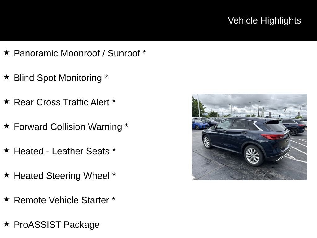 2019 INFINITI QX50 ESSENTIAL