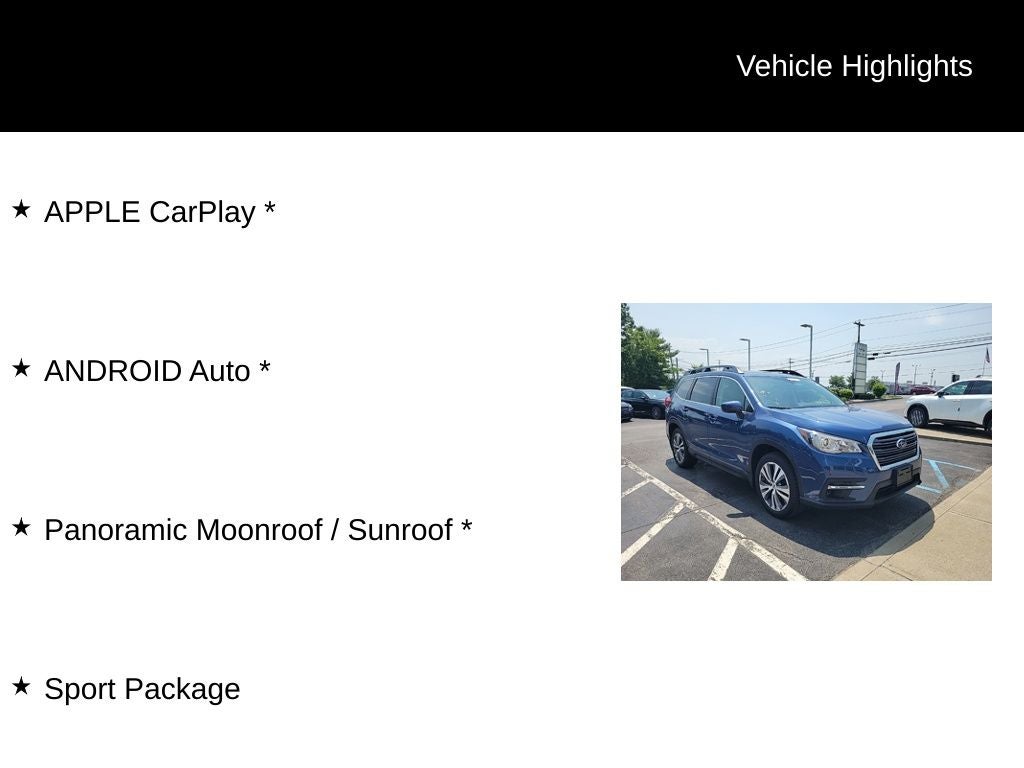 2020 Subaru Ascent Premium