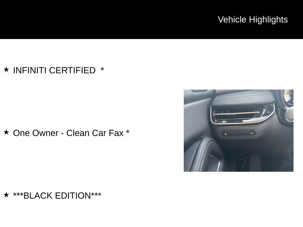 2025 INFINITI QX60 LUXE ***CERTIFIED***
