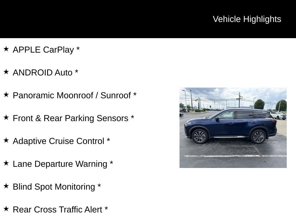 2026 INFINITI QX60 LUXE ***CERTIFIED***