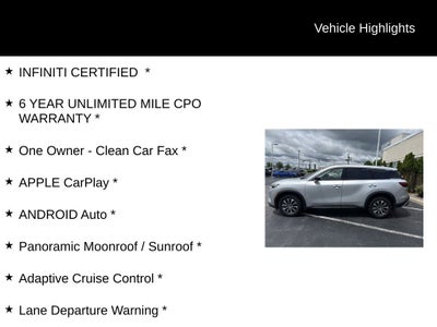 2023 INFINITI QX60 PURE ***CERTIFIED***