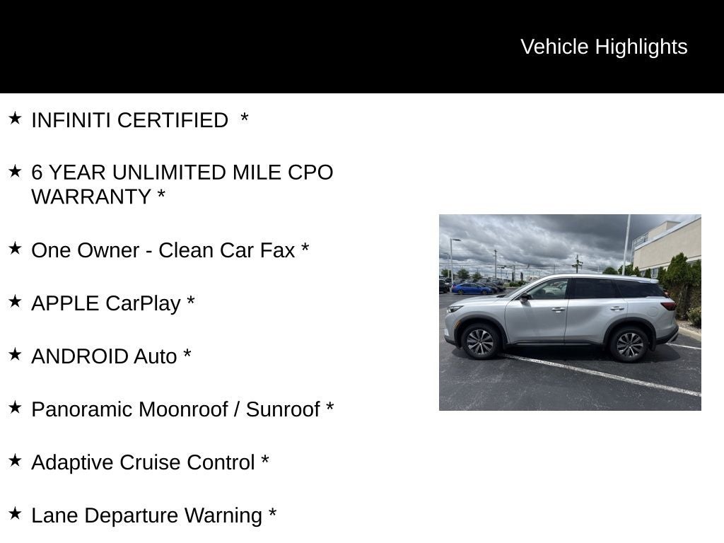 2023 INFINITI QX60 PURE ***CERTIFIED***