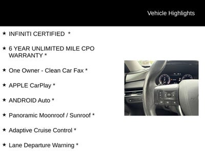 2022 INFINITI QX60 LUXE