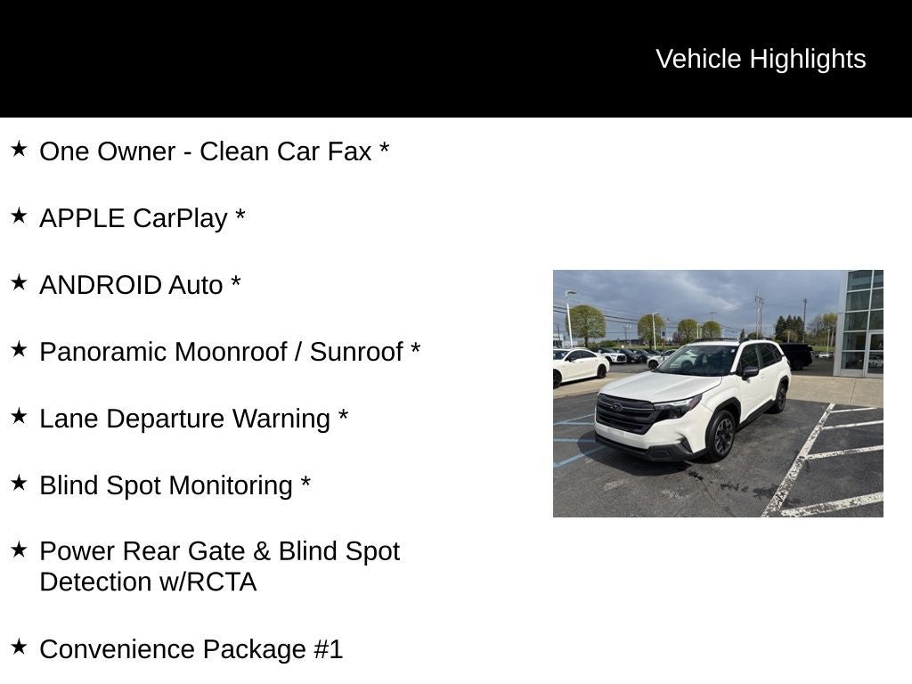 2025 Subaru Forester Premium