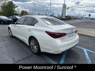2023 INFINITI Q50 LUXE ***CERTIFIED***