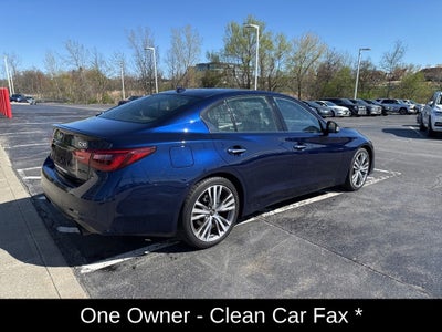 2023 INFINITI Q50 SENSORY