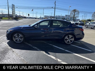 2023 INFINITI Q50 SENSORY