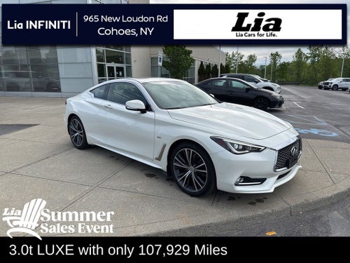 2018 INFINITI Q60 3.0t LUXE