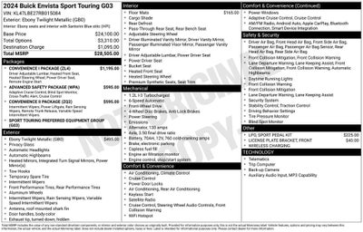 2024 Buick Envista Sport Touring