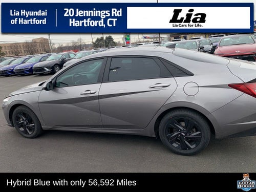 2023 Hyundai Elantra Hybrid Blue