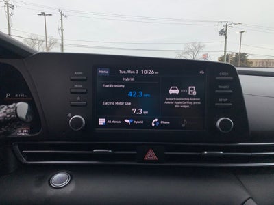 2023 Hyundai Elantra Hybrid Blue