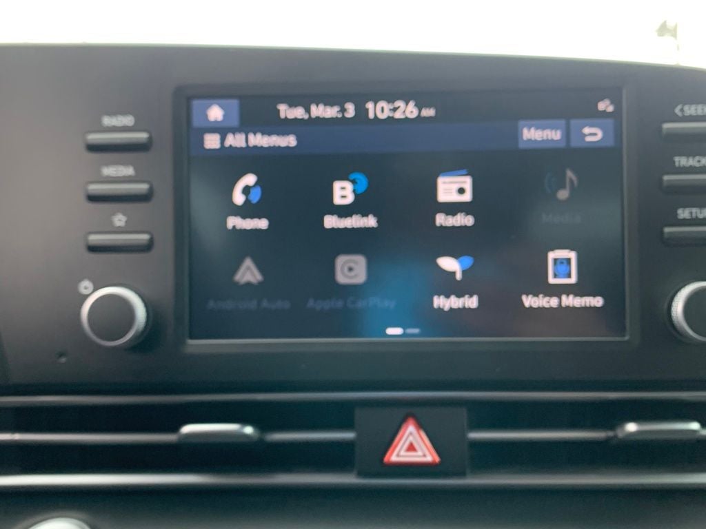 2023 Hyundai Elantra Hybrid Blue