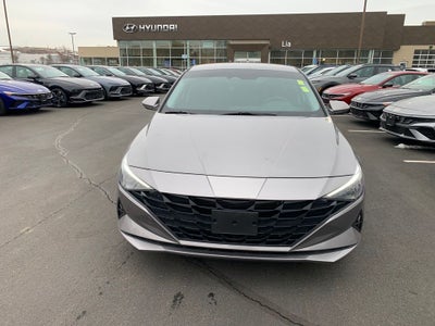 2023 Hyundai Elantra Hybrid Blue