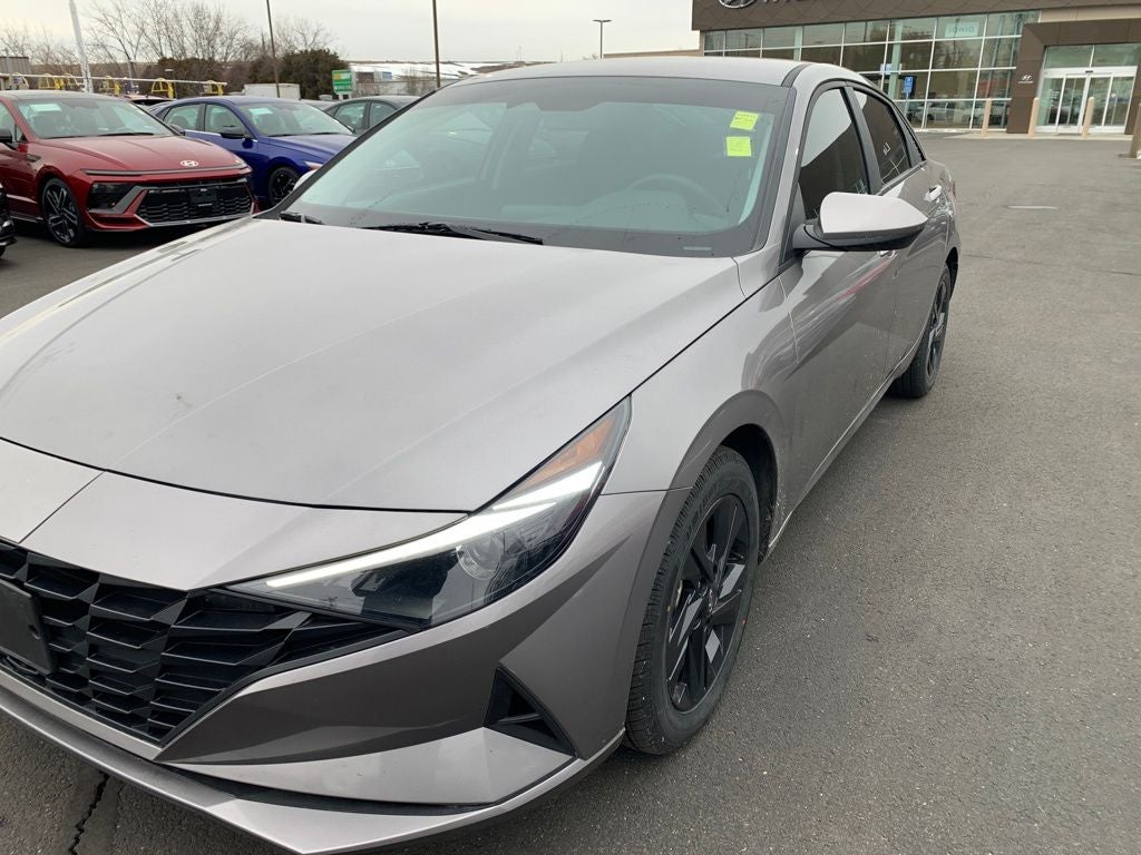 2023 Hyundai Elantra Hybrid Blue