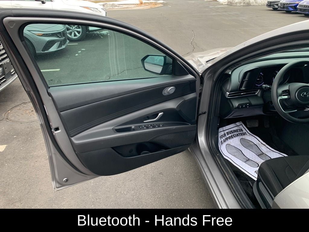 2023 Hyundai Elantra Hybrid Blue