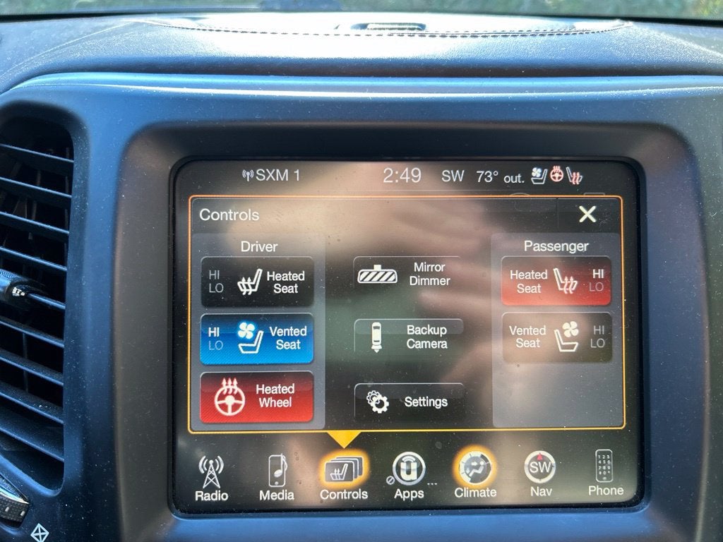 2017 Jeep Cherokee Overland