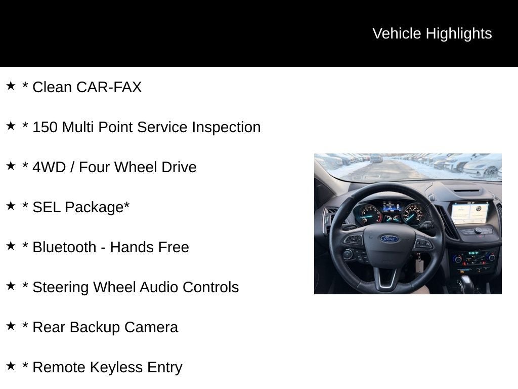 2018 Ford Escape SEL