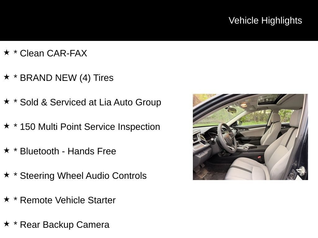 2018 Honda Civic EX
