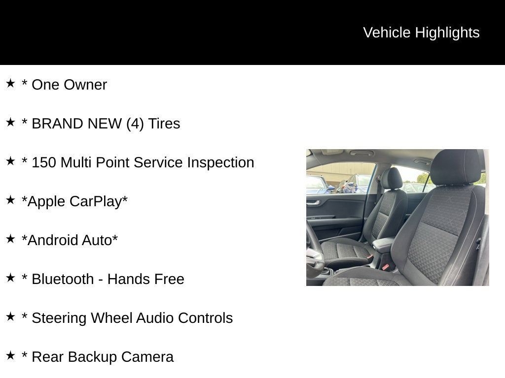 2021 Kia Rio S