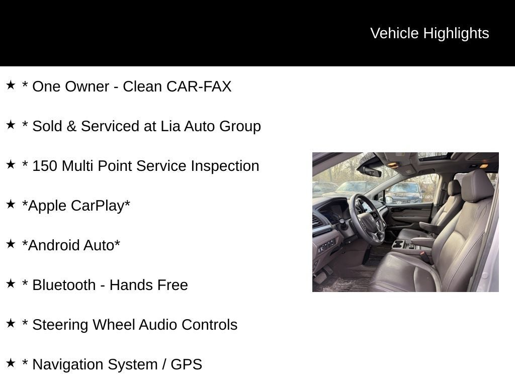 2021 Honda Odyssey Touring